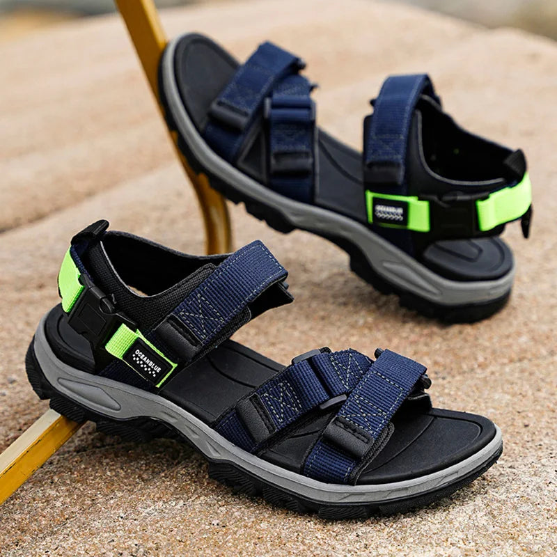 EALSQNCN Men's Summer Sandals Lightweight Anti Slip Comfort