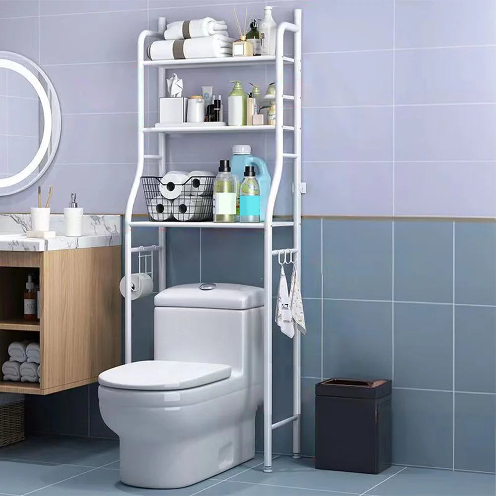 Studyset Over Toilet Storage Shelf 2 Tier Freestanding Metal