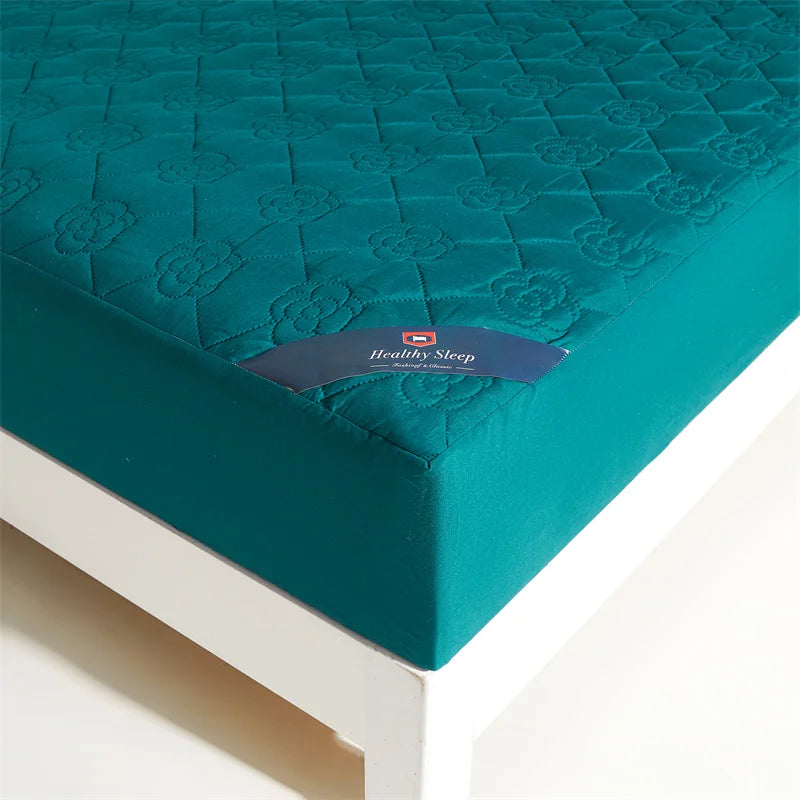 Waterproof Mattress Protector Set 3 Piece Soft Breathable Sheet Pillowcase