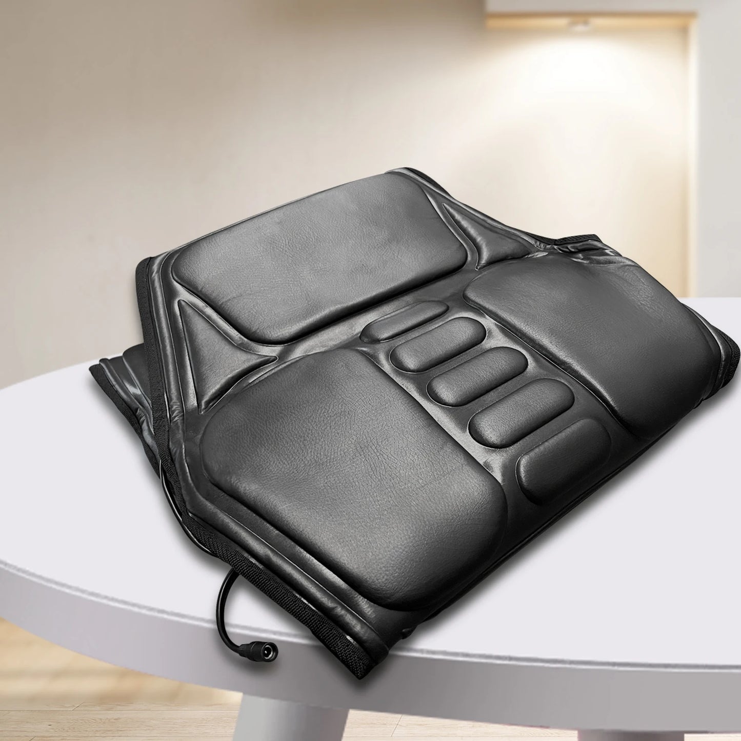 YJ308B Massage Seat Cushion With Heat And Lumbar Support