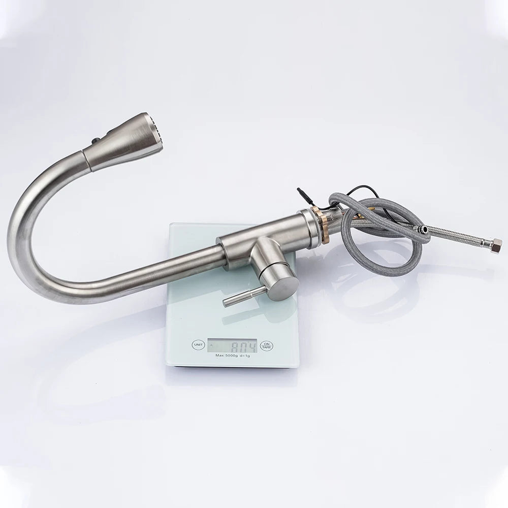 DQOK Touchless Pull Out Kitchen Faucet With Infrared Sensor