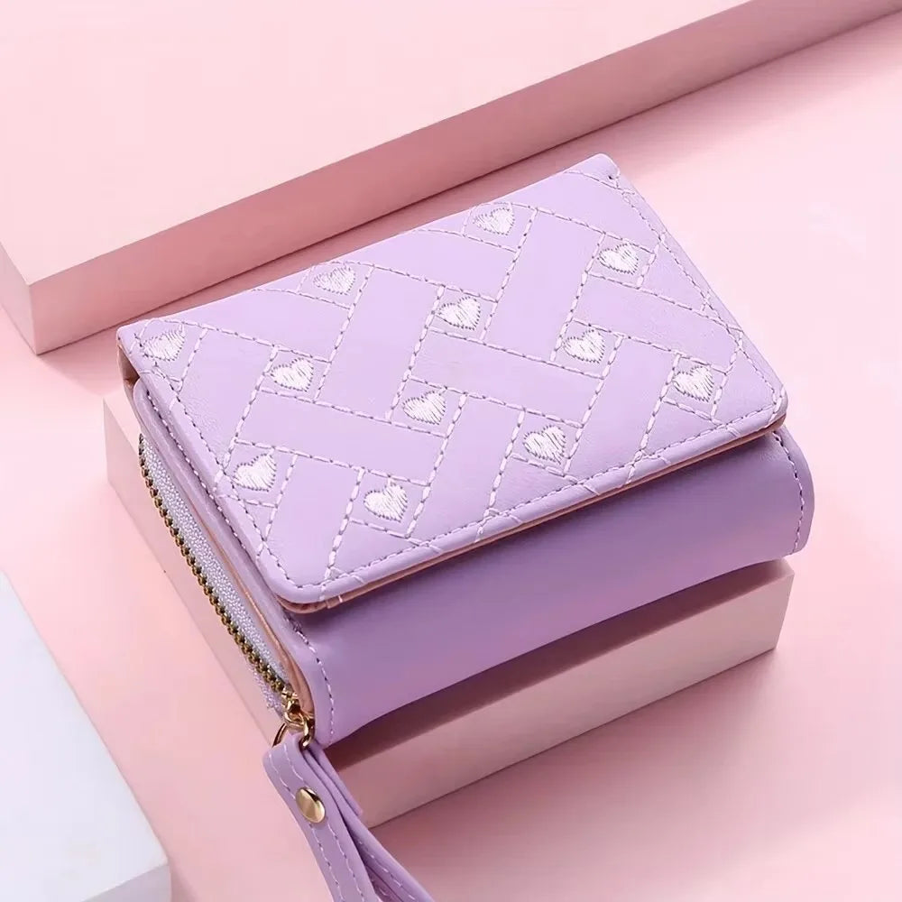 Sichuan Love Zero Wallet Slim Cardholder Zipper Buckle