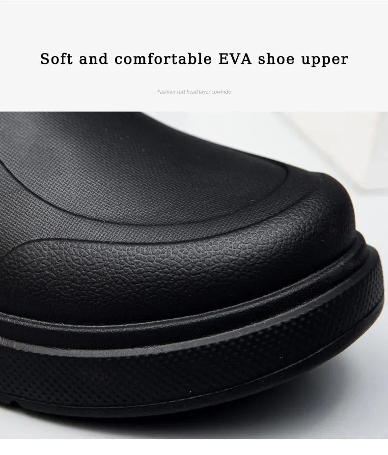 Mens Anti Slip Kitchen Shoes Oil Resistant Work Clogs