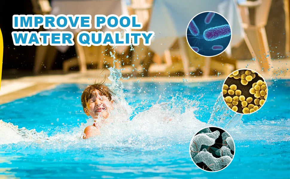 Keezumy Chlorine Tablets for Swimming Pools Water Purifier