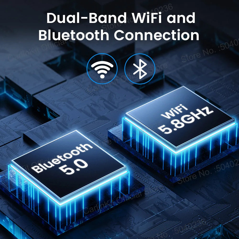 Carlinkit X1CA Baidu Carlife Wireless CarPlay Adapter 2In1