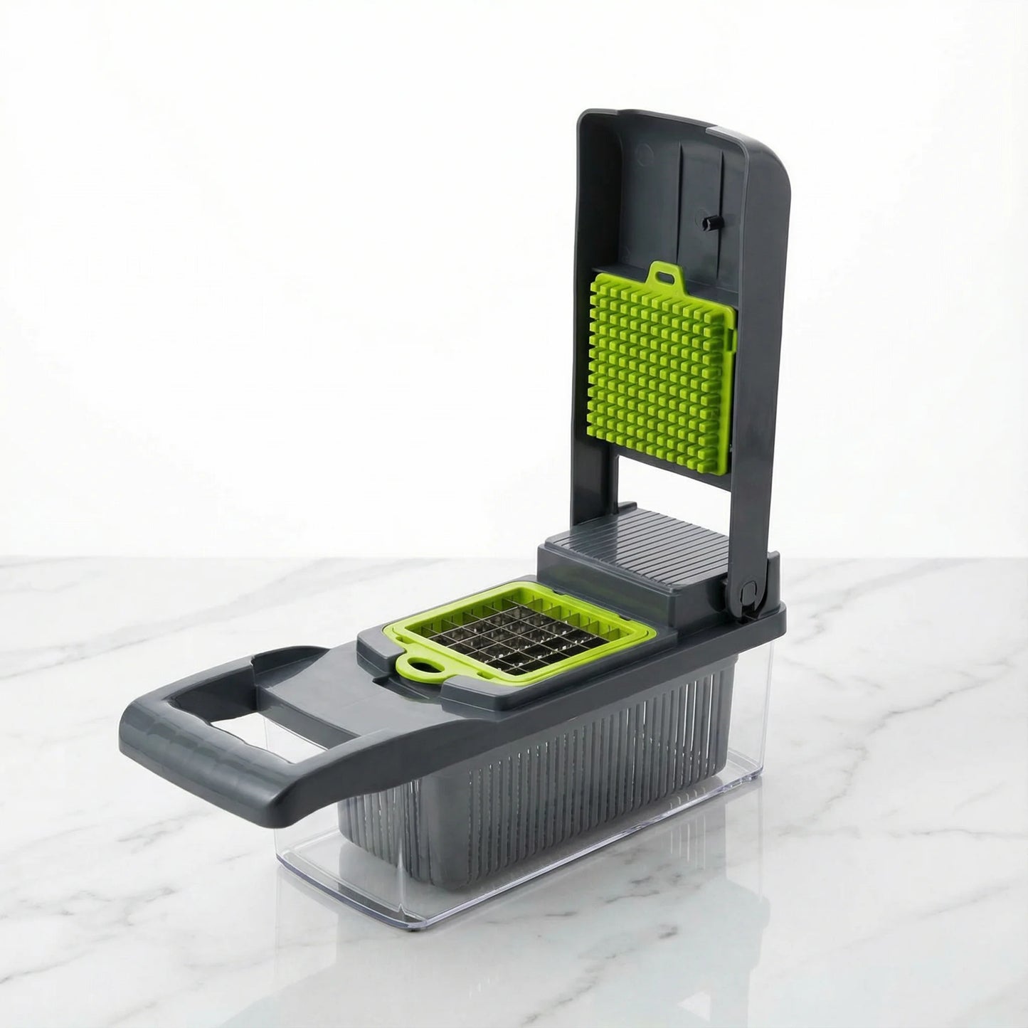 Multi Blade Stainless Steel Vegetable Chopper For Kitchen Meal Prep