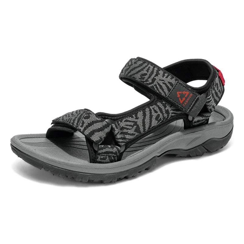 NBGAGA Men Lightweight Hiking Sandals Open Toe Beach Travel Shoes