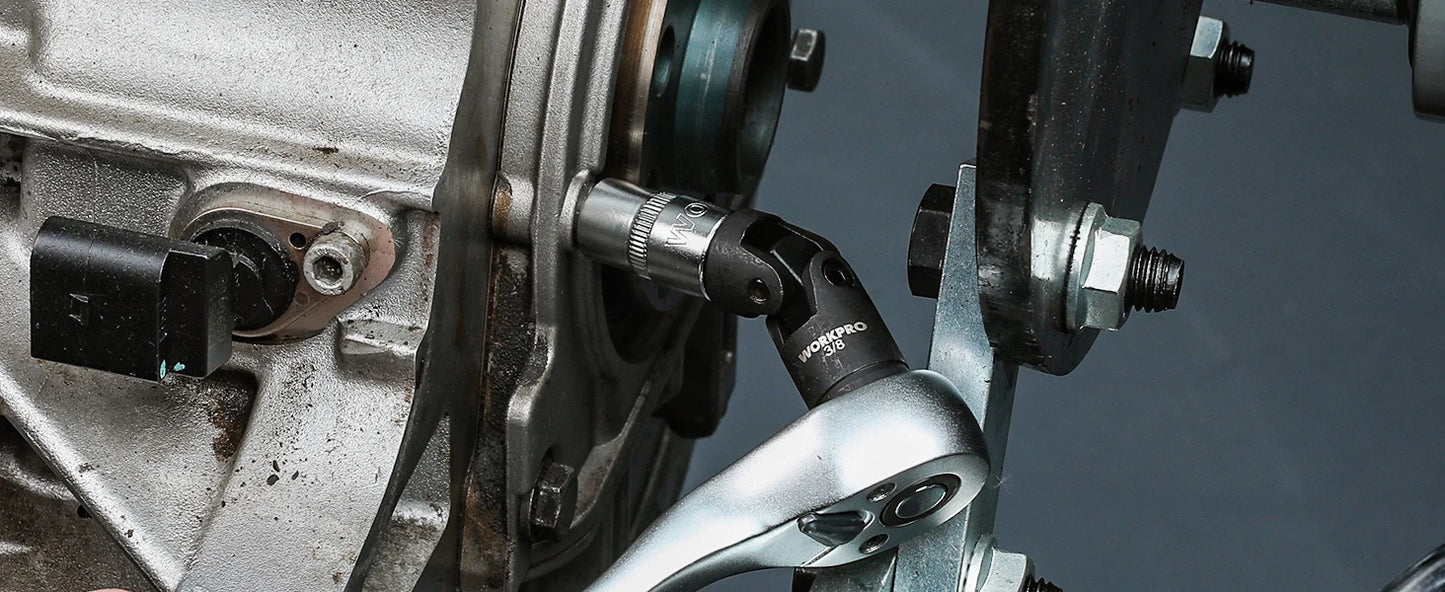 WORKPRO 18Piece Drive Tool Accessory Set With Socket Adapters