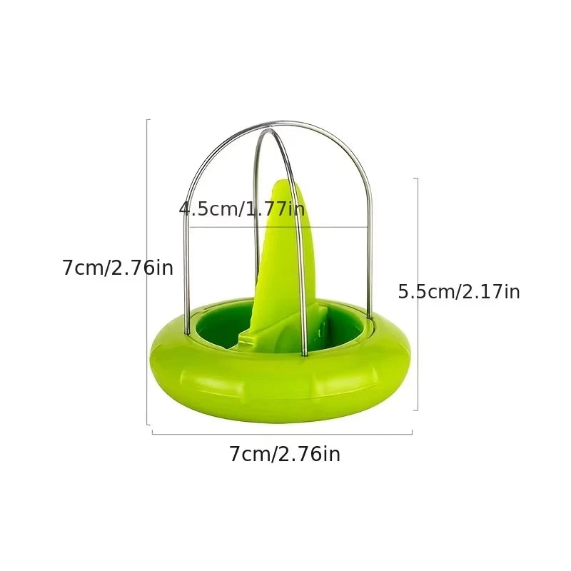 Stainless Steel Kiwi Cutter Peeler Slicer for Fast Fruit Prep
