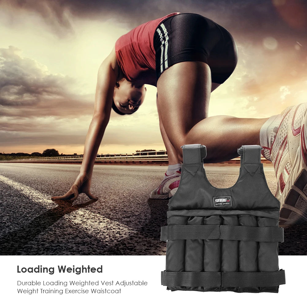 VKTECH Loading Weighted Vest for Running Training Waistcoat