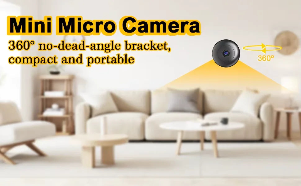 R27 Wireless HD Sports Mini Camera Handheld Recorder For Home Outdoor