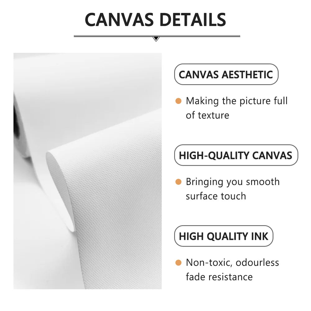 Form Four Seasons Canvas Oil Painting Wall Art Decor