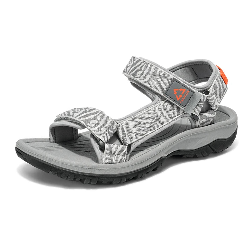 NBGAGA Men Lightweight Hiking Sandals Open Toe Beach Travel Shoes