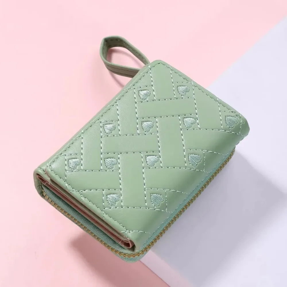 Sichuan Love Zero Wallet Slim Cardholder Zipper Buckle