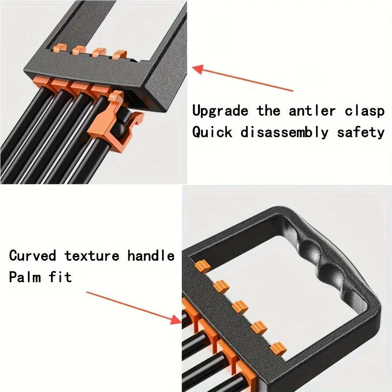AEHOME Chest Expander With Adjustable Resistance Bands For Upper Body