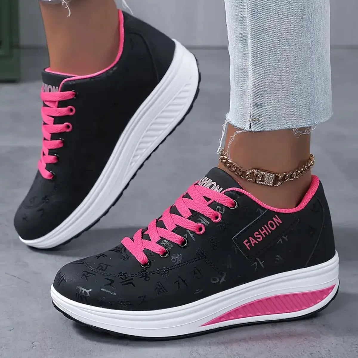 Orthopedic Womens Sneakers Lightweight Walking Shoes For Casual Wear