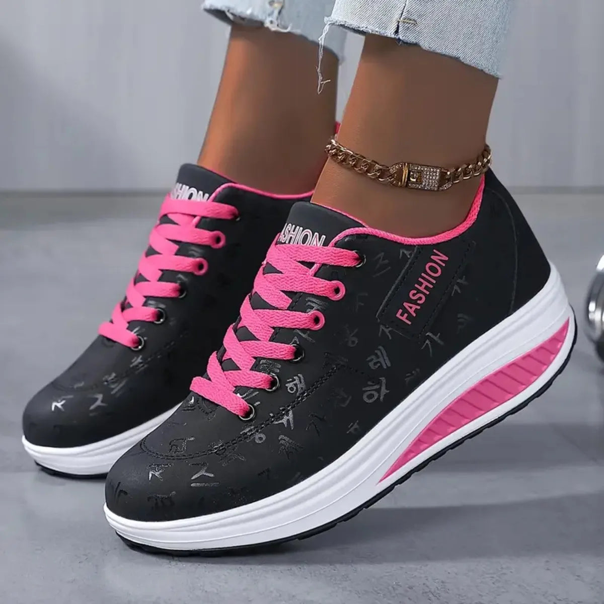Orthopedic Womens Sneakers Lightweight Walking Shoes For Casual Wear