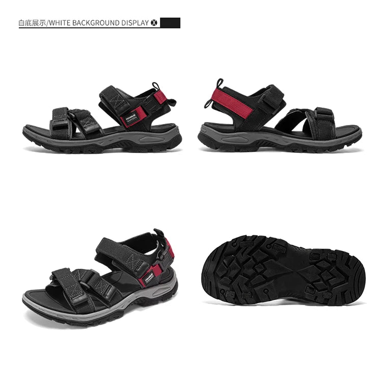 EALSQNCN Men's Summer Sandals Lightweight Anti Slip Comfort
