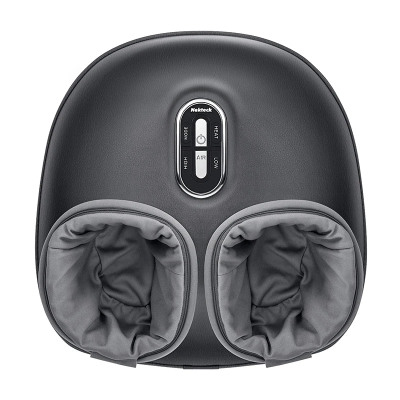 Nekteck Foot Massager With Heating Therapy Air Compression Shiatsu Knead