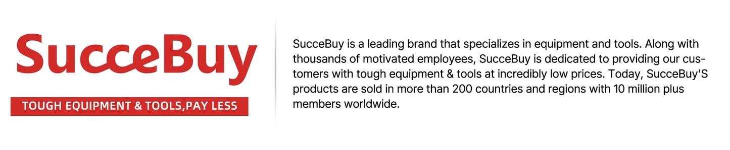 SucceBuy Comprehensive Mechanics Set With Deep And Standard Sockets SAEAndMetric