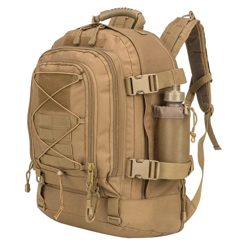 LQARMY 65L Military Tactical MOLLE Backpack Rucksack Outdoors