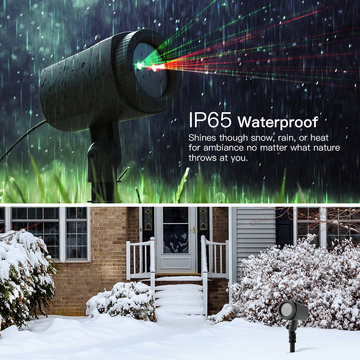 DXst Christmas Outdoor Projector Lights With Remote 12 Patterns