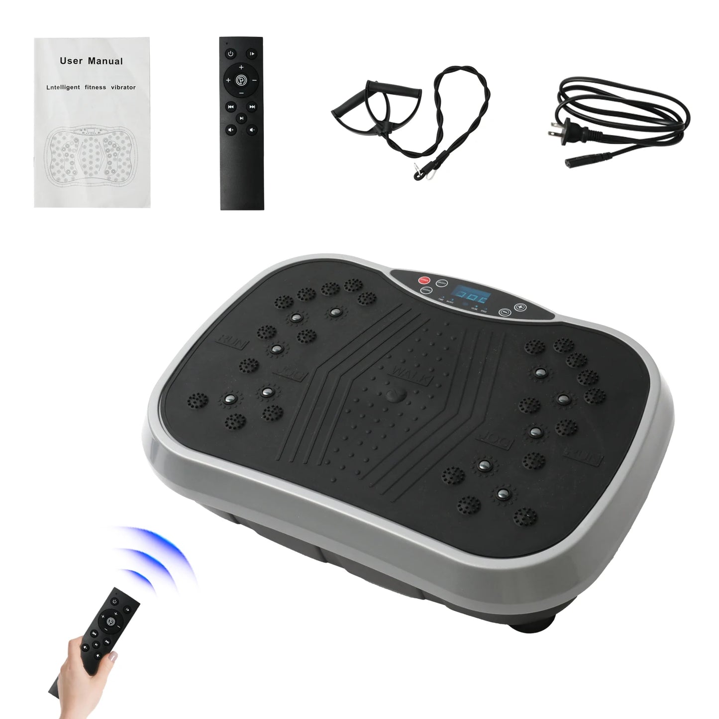 H Vibration Plate Exercise Machine For Fat Burning Fitness