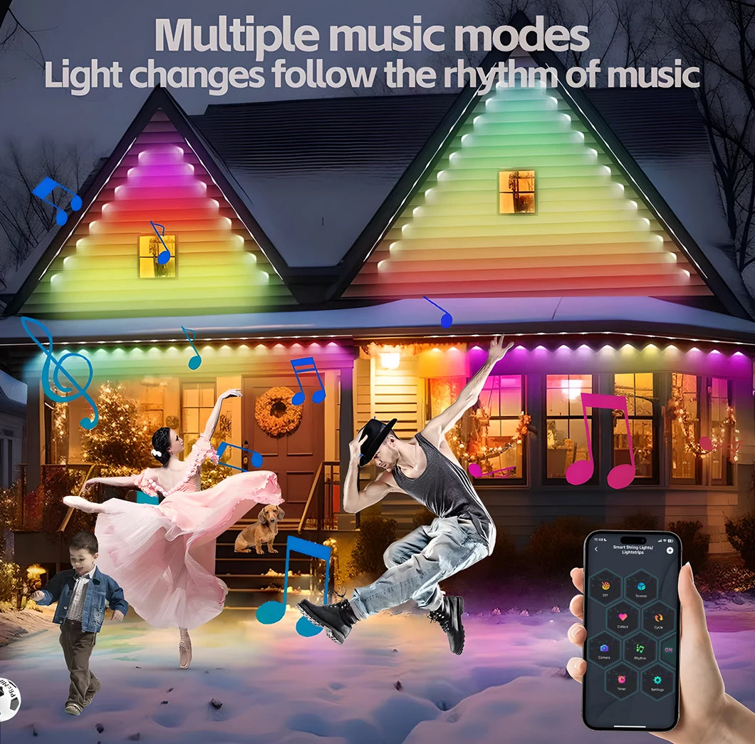 MIMIRGB LED Courtyard Lights for Weddings and Parties