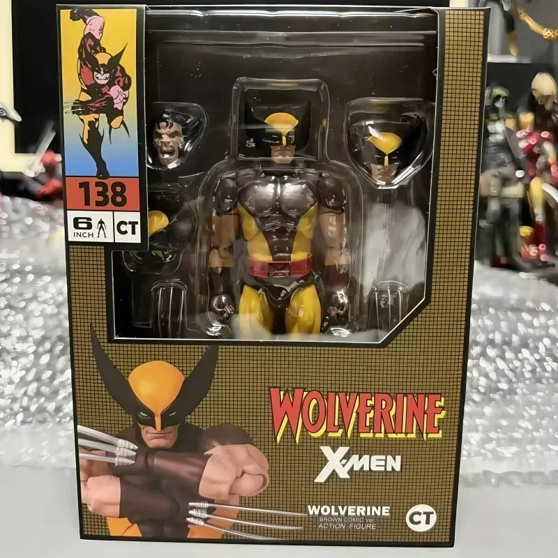 Hot Toys Wolverine Mafex 096 138 Manga Version Logan Battle Figure