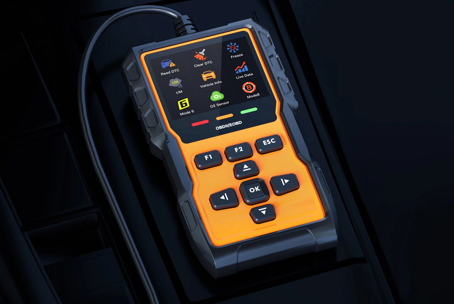 Hign-concerned OBD2 Scanner Diagnostic Tool Check Engine Codes Mode 6 8 Car Diagnostic Scan With Reset