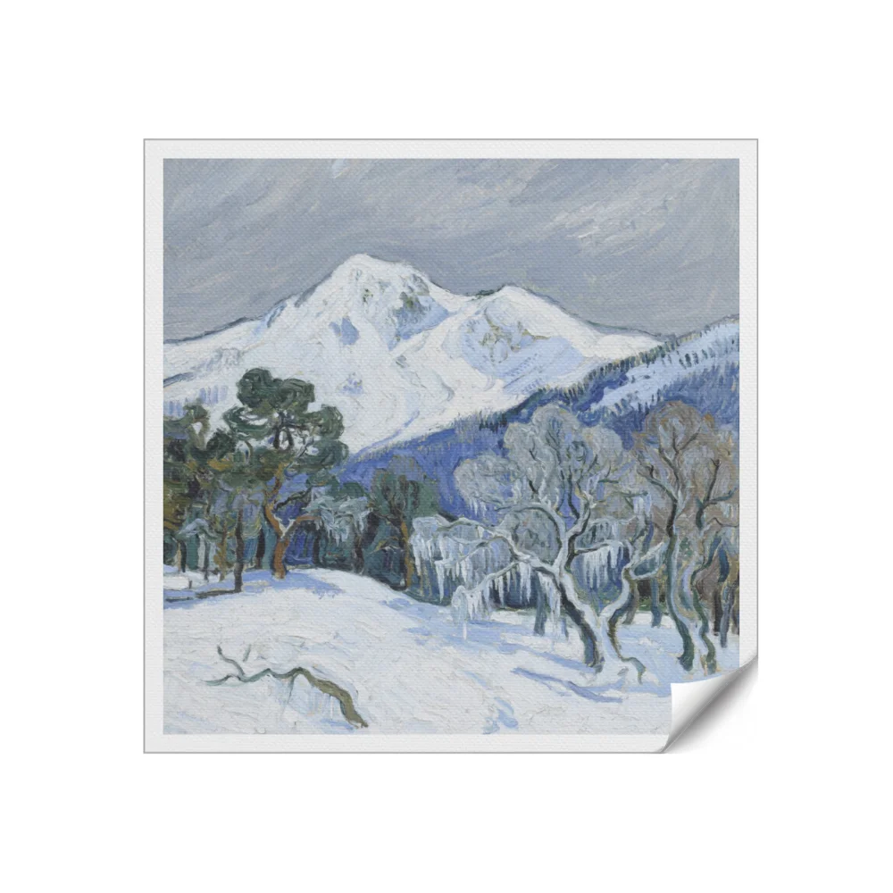 Form Four Seasons Canvas Oil Painting Wall Art Decor