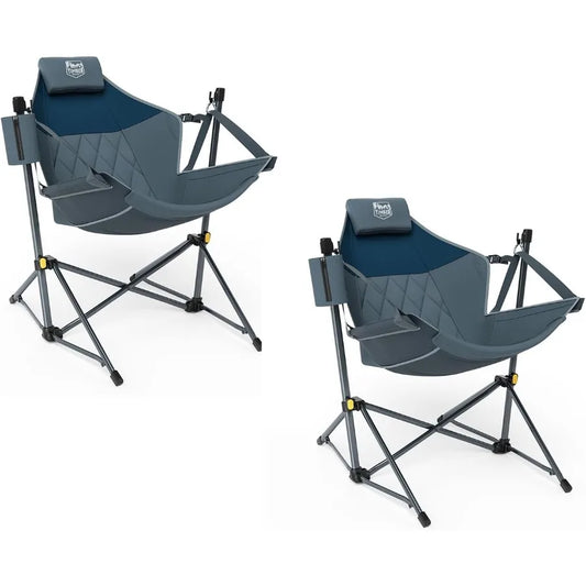 XMSJ Premium Weatherproof Portable Heavy Duty Folding Hammock Chair CampingOutdoors