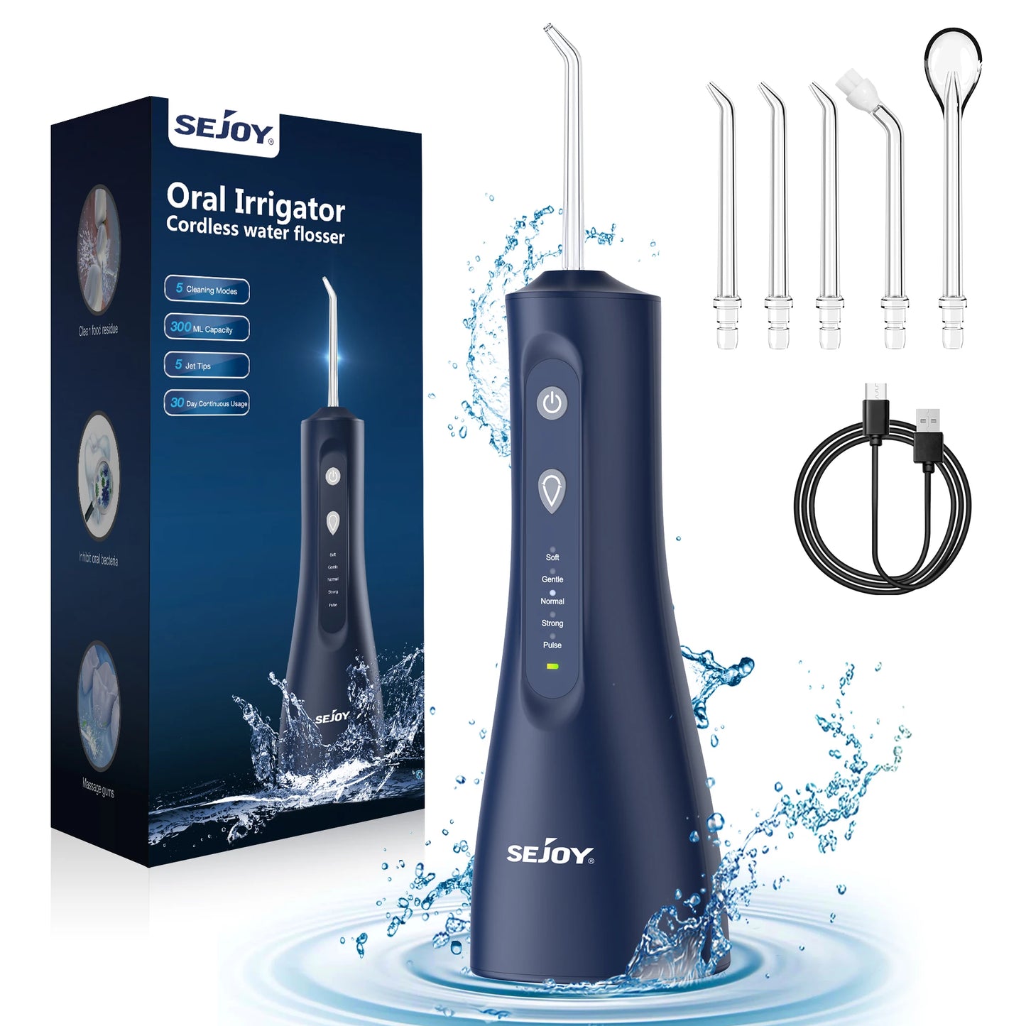 Sejoy Water Flosser Professional For Teeth Braces And Gums