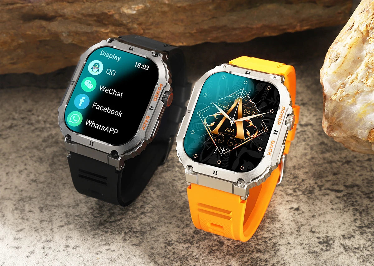 LIGE Outdoor Fitness Smartwatch For Men Blood Oxygen
