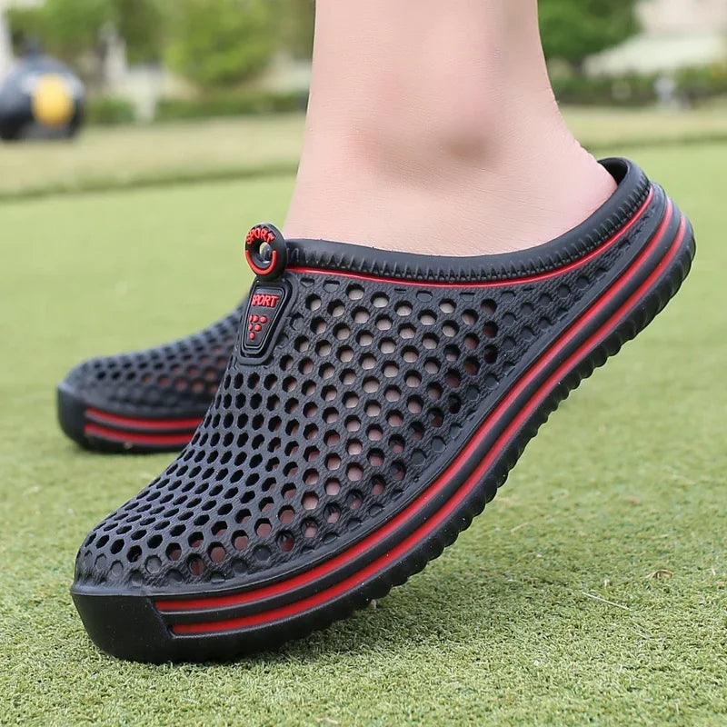 MAEDEF Mens Slippers Outdoor Summer Breathable Sandals