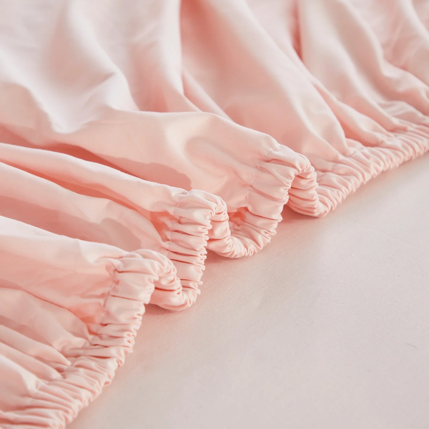 LISSTHERCN Egyptian Cotton Fitted Sheets 3 Piece Set