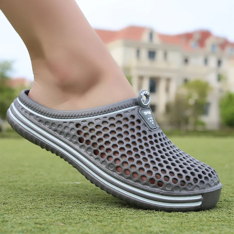 MAEDEF Mens Slippers Outdoor Summer Breathable Sandals