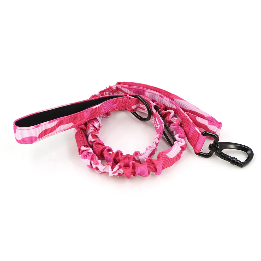 Petravel Dog Harness Tactical Training Vest Nylon Adjustable Camouflage Pattern