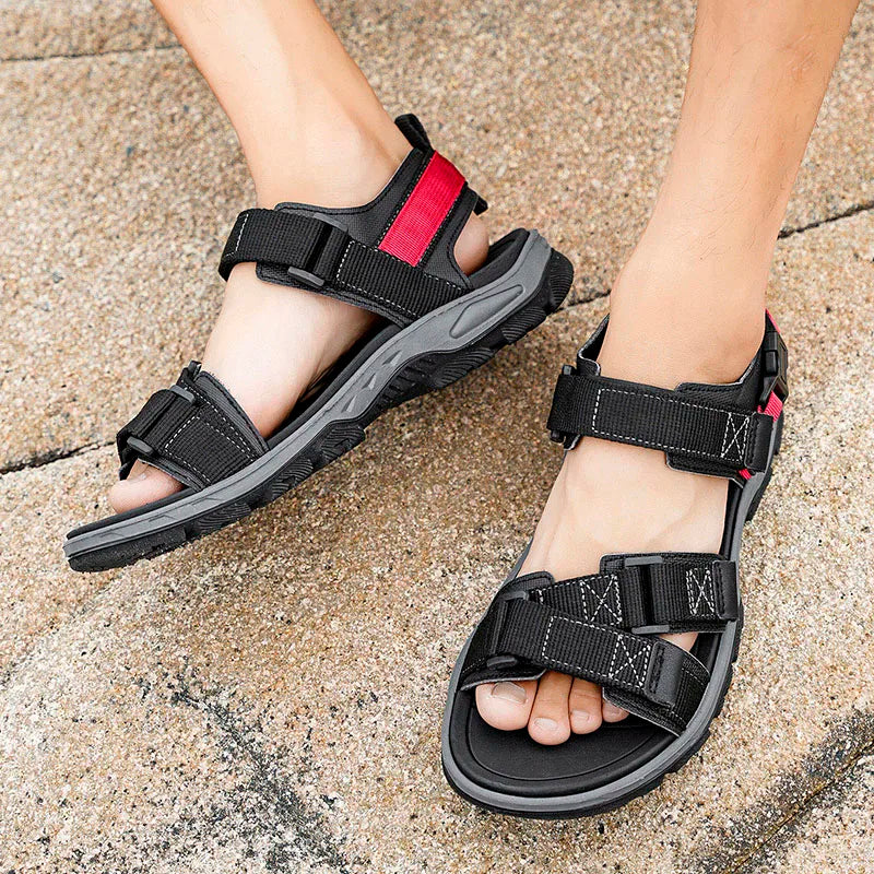 EALSQNCN Men's Summer Sandals Lightweight Anti Slip Comfort