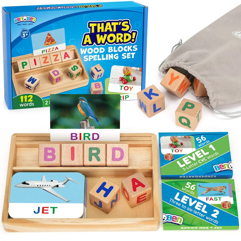 Spelling Games With Flash Cards Montessori Letter Matching For Kids