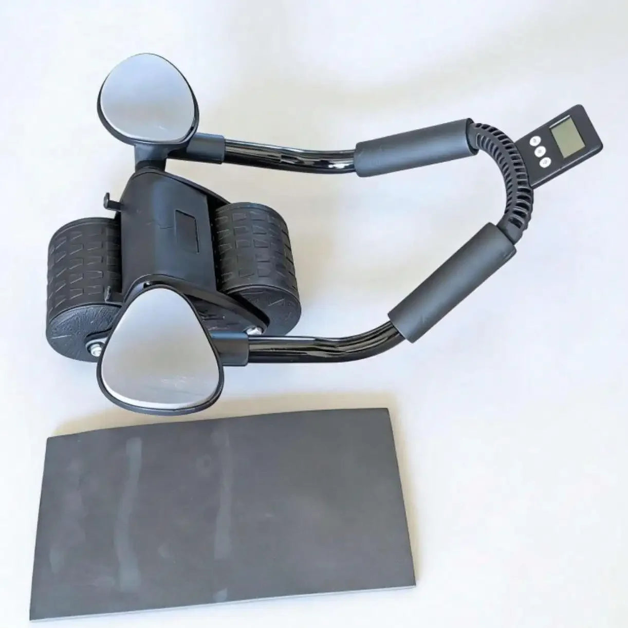 Ab Roller Wheel For Core Muscle Training With Timer Design