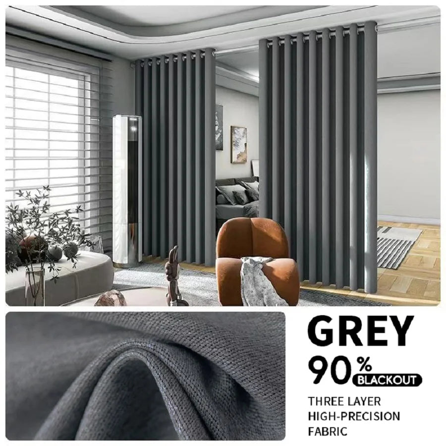 Zhejiang Blackout Curtain Room Divider Noise Reduction Grommet Top