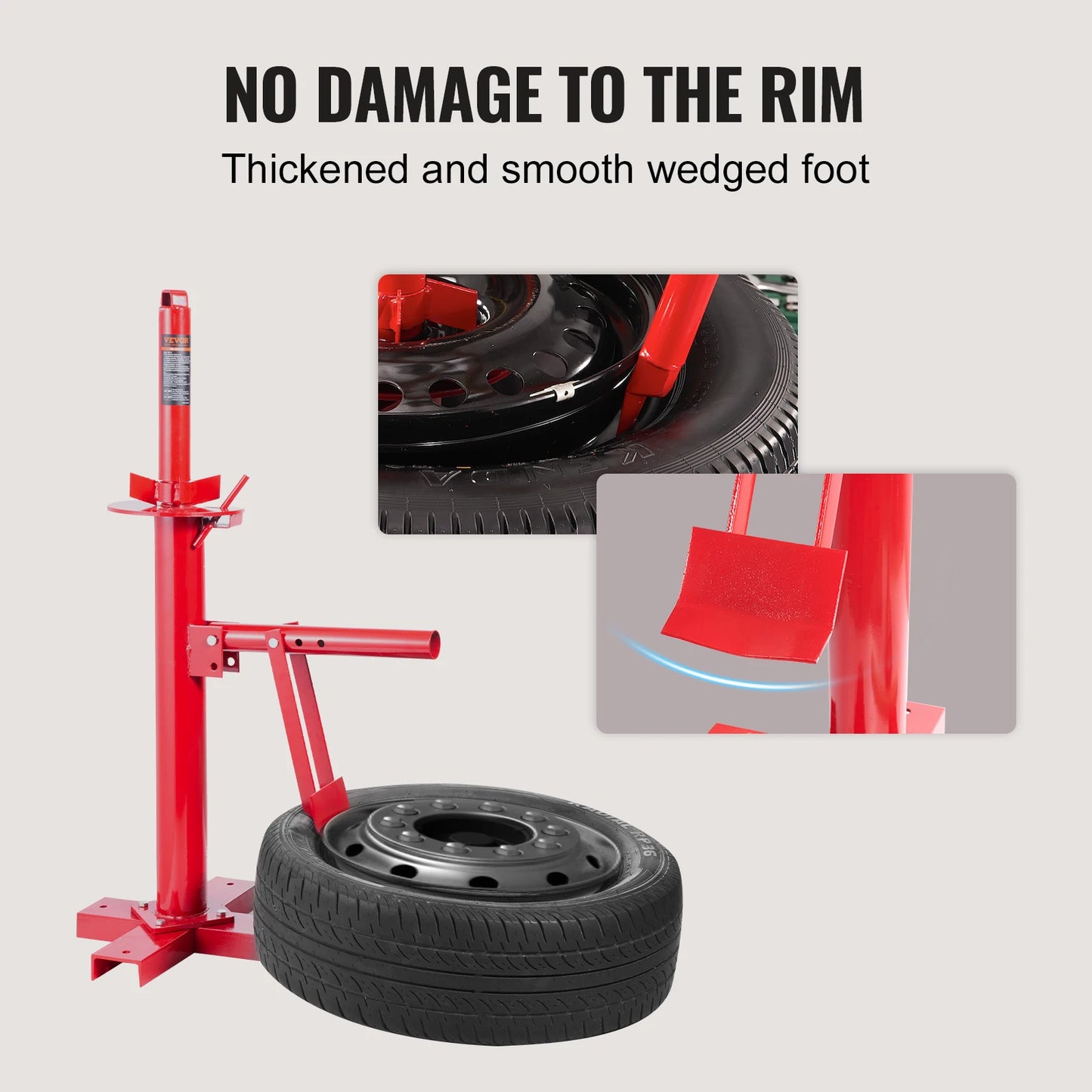 SucceBuy Portable Manual Tire Changer Bead Breaker Tool for Garage