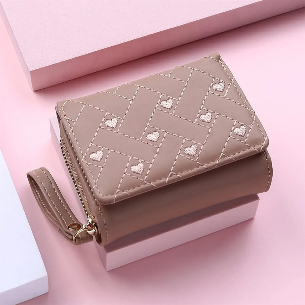 Sichuan Love Zero Wallet Slim Cardholder Zipper Buckle