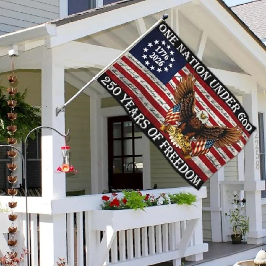 Patriotic American Flag Outdoor Yard 4th of July Decoration