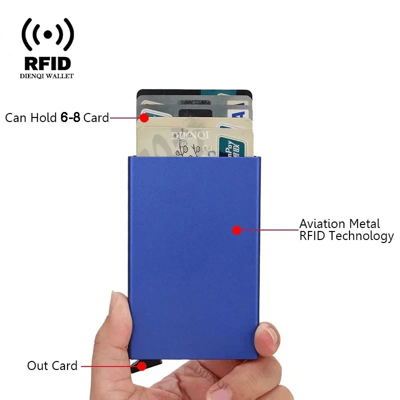 CN Guangdong RFID Minimalist Slim Credit Card Holder