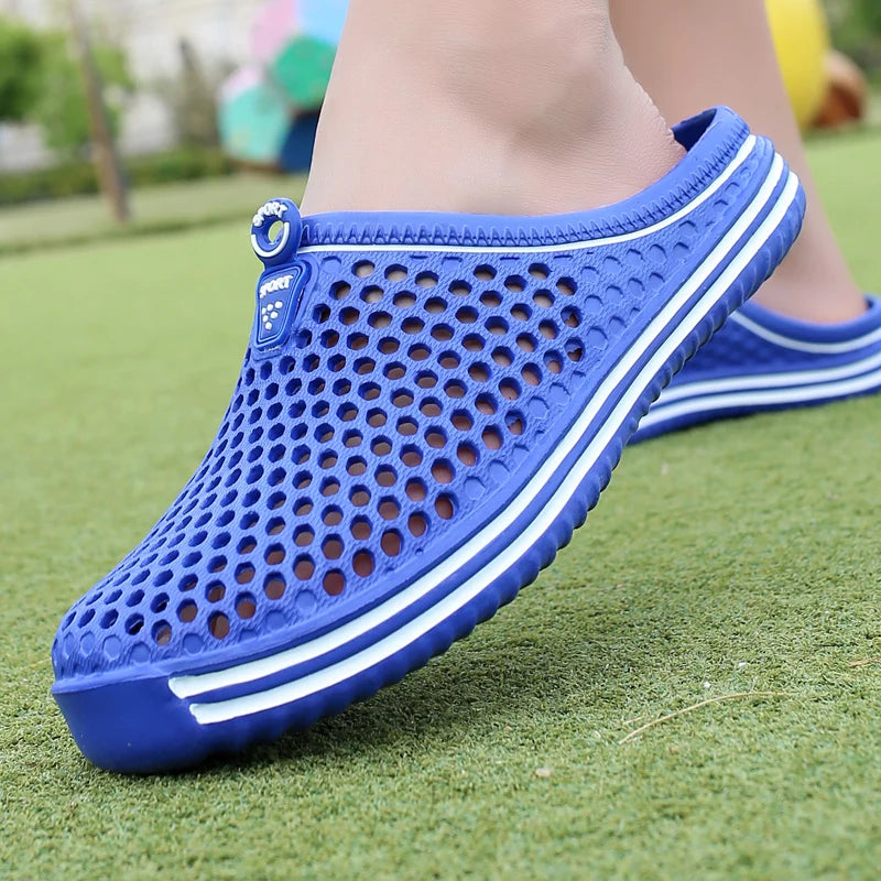 MAEDEF Mens Slippers Outdoor Summer Breathable Sandals