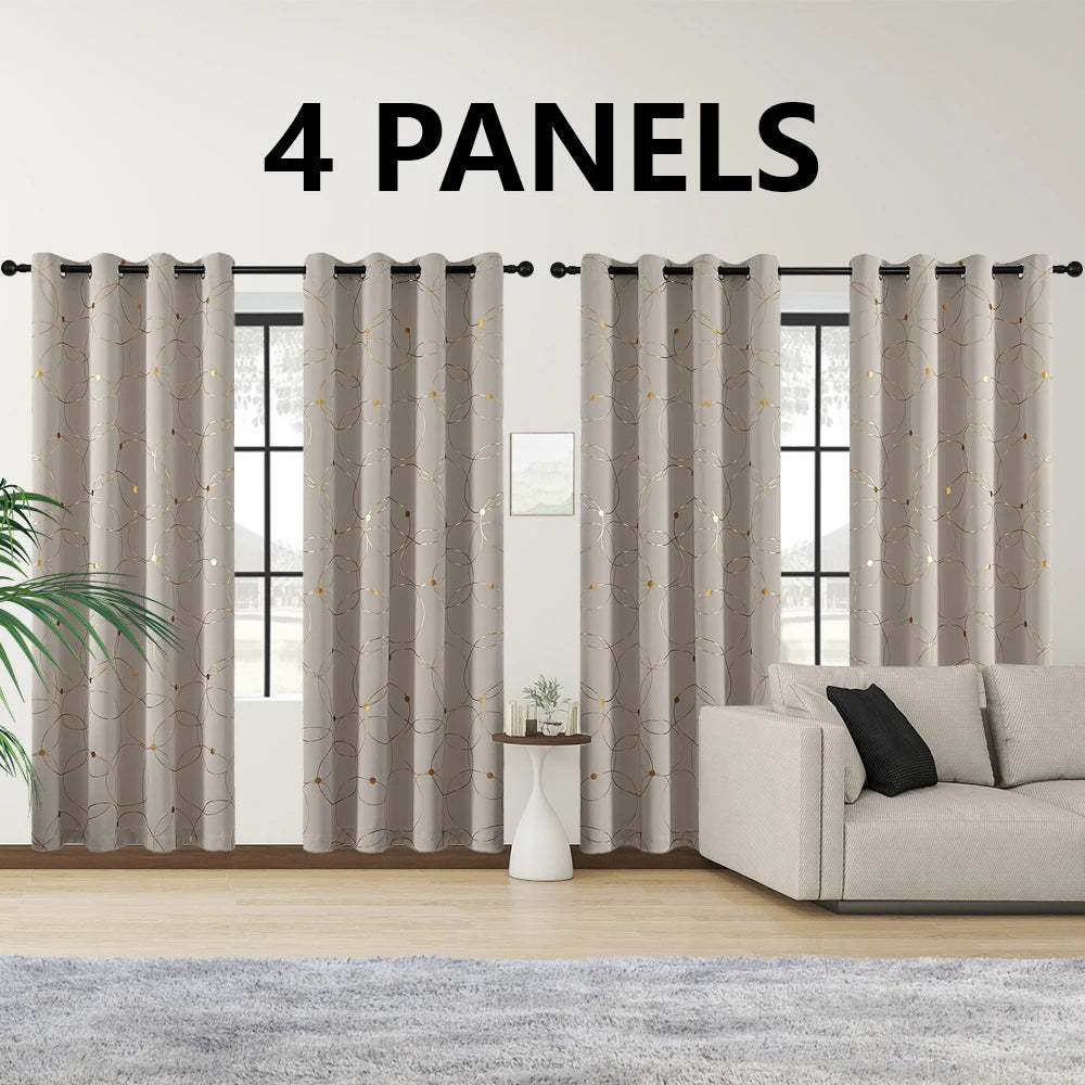 Zhejiang Craft Of Weaving Blackout Curtains Grommet Thermal Room Darkening