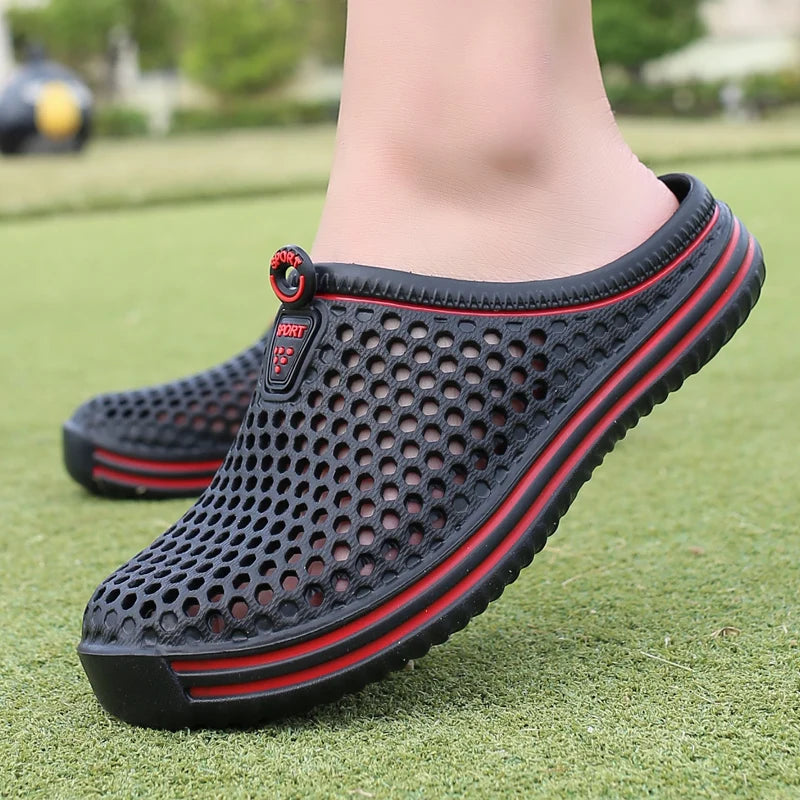 MAEDEF Mens Slippers Outdoor Summer Breathable Sandals