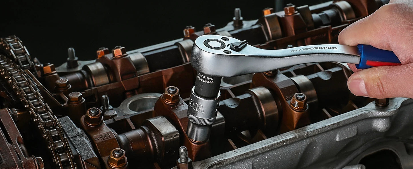 WORKPRO 18Piece Drive Tool Accessory Set With Socket Adapters